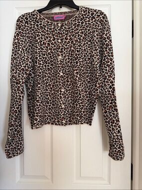 Leopard Print Cardigan